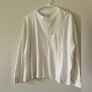 For Days oversized white long sleeve shirt XXL